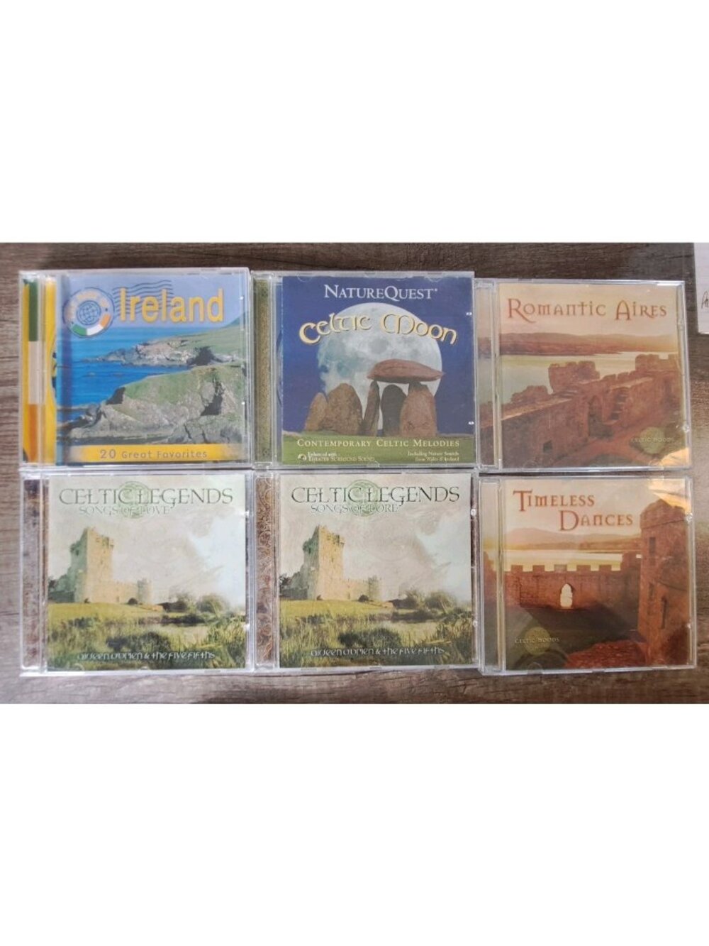 Lot of 6 Celtic Irish Music CDs Ballads, Dances, Contemporary with Nature Sounds